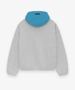 Fear Of God Essentials Sky Grey Hoodie