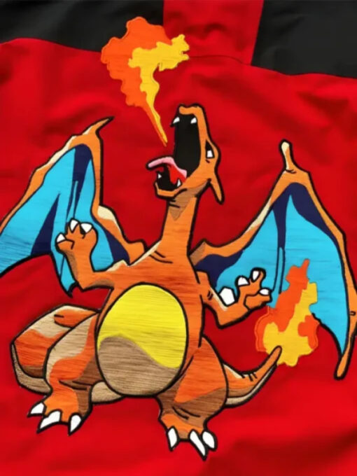 Fire Type Pokemon Mountain Jacket For Sale