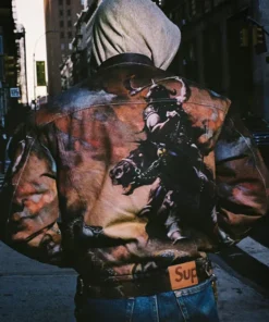 Frazetta x Supreme Faux Shearling Lined Trucker Jacket