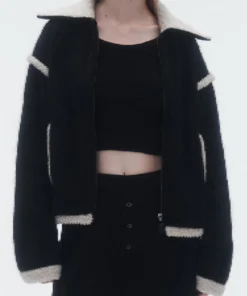 Gigi Hadid Guest in Residence Opening Bomber Jacket