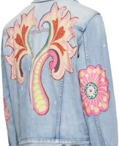 Good Morning America Kevin Cronin Floral Jacket Back