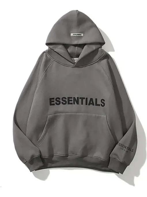 Grey Essentials Hoodie