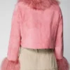 High Potential Morgan Gillory Fur Jacket