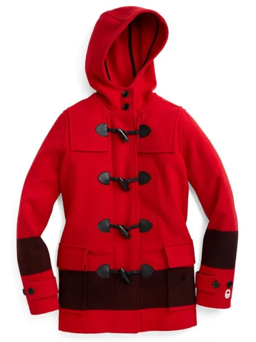 Hudson's Bay Olympics Duffle Red Coat