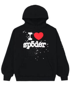 I Heart SP5 Black Hoodie