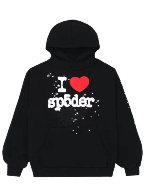 I Heart SP5 Black Hoodie