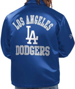 Ice Cube LA Dodgers Blue Bomber Jacket