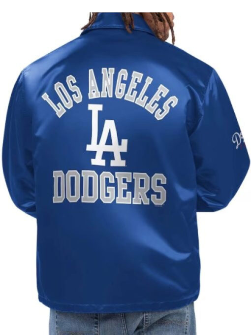 Ice Cube LA Dodgers Blue Bomber Jacket