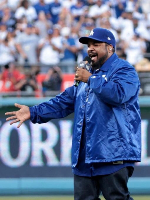 Ice Cube LA Dodgers Blue Jacket