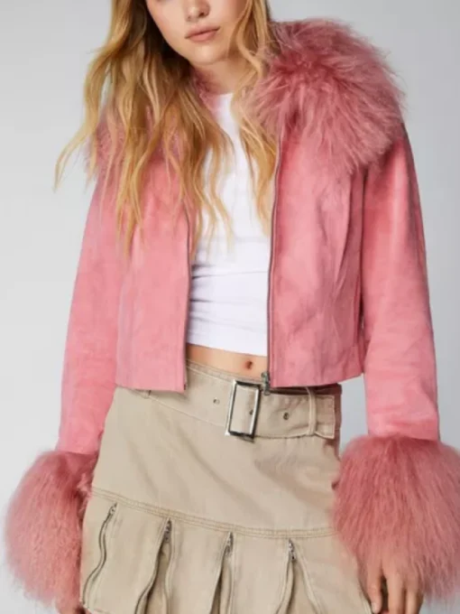 Kaitlin Olson High Potential Pink Jacket