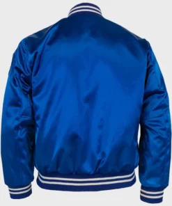 Kansas City Royals Full Snap Varsity Satin Jacket