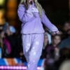 Kelsea Ballerini Purple Sweatsuit