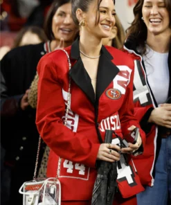 Kristin Juszczyk San Francisco 49ers Blazer