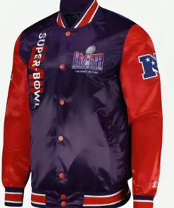 Las Vegas Super Bowl LVIII Purple Jacket