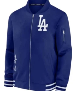 Los Angeles Dodgers Blue Bomber Jacket