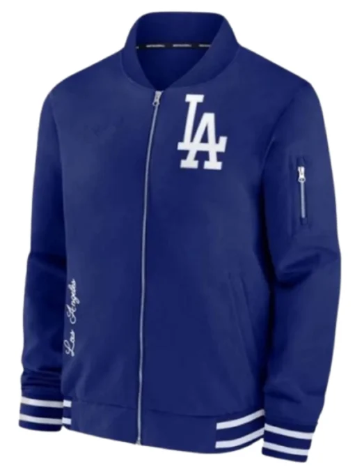 Los Angeles Dodgers Blue Bomber Jacket