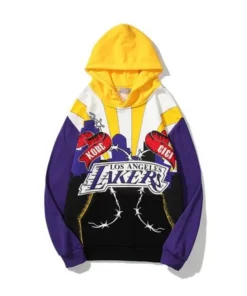 Los Angeles Lakers Kobe Devin Booker Multicolor Hoodie