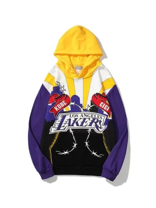 Los Angeles Lakers Kobe Devin Booker Multicolor Hoodie