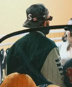 Midnight Organic Good Job Larry June Varsity Jacket