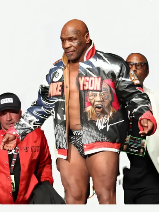 Mike Tyson vs Jake Paul Fight Mike Tyson Jacket