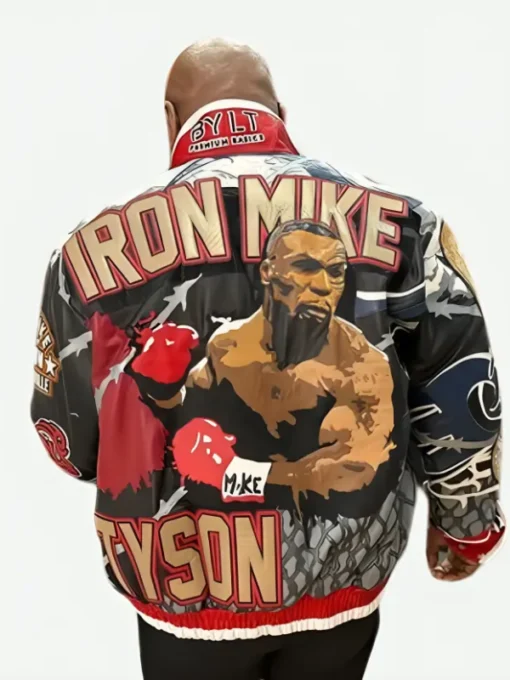 Mike Tyson vs Jake Paul Iron Mike Jacket