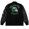 Mitchell and Ness Philadelphia Eagles Varsity Jacket Black