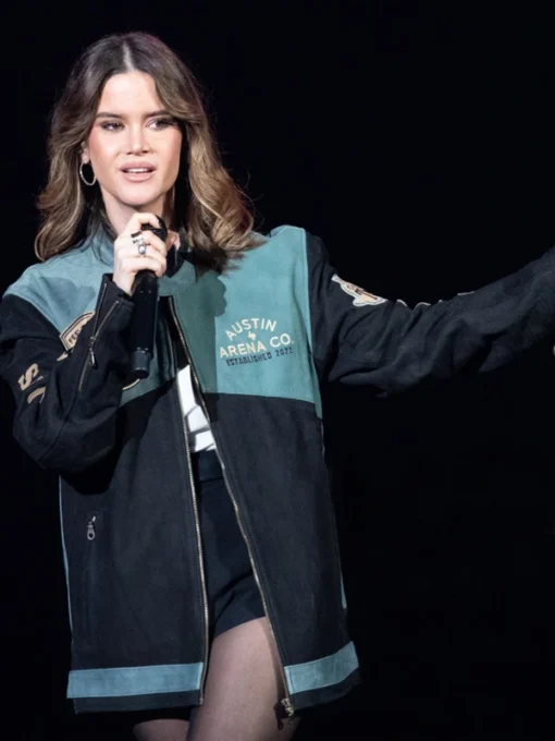 Moody Center Maren Morris Black and Blue Jacket