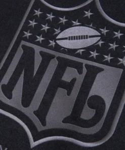 NFL Winterized Black Hooded Bomber Jacket Abercrombie
