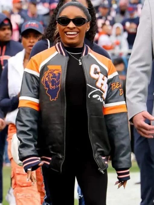 New Simone Biles Custom Varsity Jacket