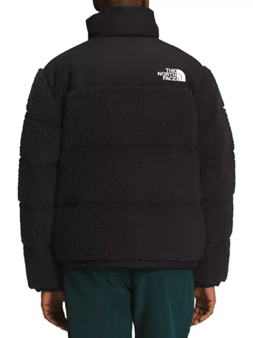 North Face High Pile Black Jacket