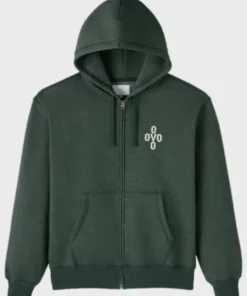 OVO Pom Pom Speckle Hoodie Green