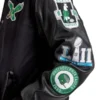 Philadelphia Eagles Black Varsity Jacket