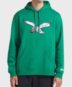 Philadelphia Eagles Kelly Green Legacy Fleece Hoodie