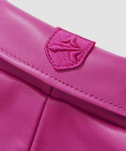 Pink Avirex Icon Leather Jacket