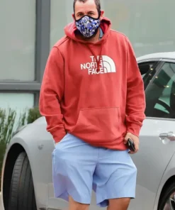 Pullover Style Red North Face Hoodie