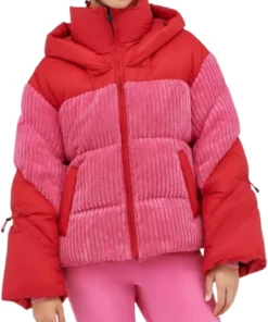 Real Housewives of Salt Lake City S05 Angie Katsanevas Pink Puffer Jacket