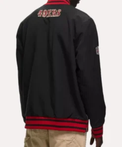 San Francisco 49ers Nike Black Bomber Jacket