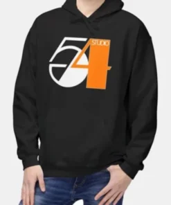 Studio 54 Pullover Black Hoodie