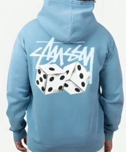Stussy Dice Hoodie Blue