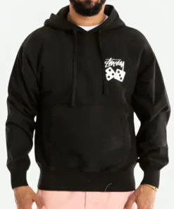 Stussy Dice Pullover Hoodie Black