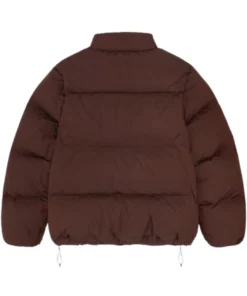 Stussy Puffer Brown Jacket