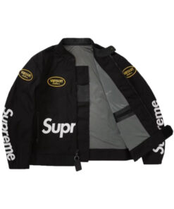 Supreme Vanson Leathers Cordura Jacket Front