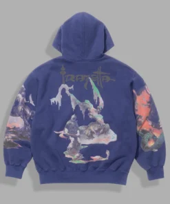 Supreme x Frazetta Blue Hoodie