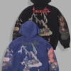 Supreme x Frazetta Zip Up Hooded Sweatshirt