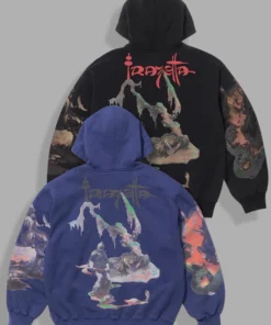 Supreme x Frazetta Zip Up Hooded Sweatshirt