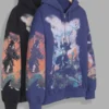 Supreme x Frazetta Zip Up Hoodie Sweatshirt