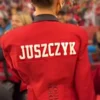 Team San Francisco 49ers Kristin Juszczyk 44 Red Blazer