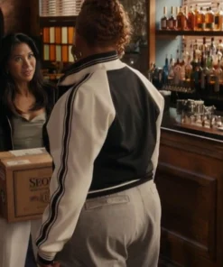 The Equalizer S05 Robyn McCall Black and White Track Jacket