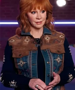 The Voice S26 Reba Embroidered Jacket