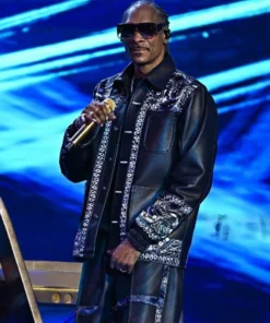 Times Square Fortnite Concert Snoop Dogg Leather Jacket